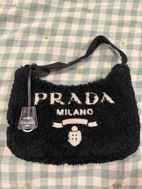 Prada Black Terry Mini Re Edition 2000